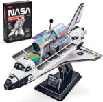 CubicFun 3D Puzzle CubicFun din 126 piese- Naveta spațială NASA (DS1057h)