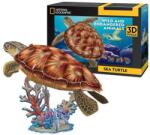 CubicFun 3D Puzzle Cubic Fun din 31 piese- Țestoasă de mare (DS1080h)