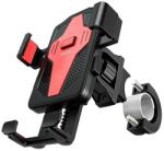 hoco. kerékpáros és motoros telefontartó kormányra rögzíthető, 4.5-7" méret, FEKETE CA73_B (CA73_B)