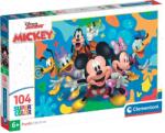 Clementoni Puzzle pentru copii Clementoni din 104 piese - Disney Mickey și Prietenii (25053) Puzzle