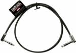Ernie Ball Flat Ribbon Stereo Patch Cable 60 cm Ъглов - Ъглов Пач кабел (P06410)
