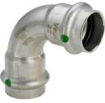 Viega Sanpress Inox könyök 22/90° BB rozsdamentes acél (435653) (435653)