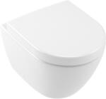 Villeroy & Boch & Boch Subwayfali WC mélyöblítésű CeramicPlus felülettel 48x35, 5x36 cm (VIL-5606R0R1)