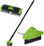 Garden Line Perie telescopică pentru iarbă / pavele 3 în 1 *9043 (CH-EDA9043)