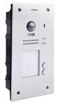 VIDOS S1202A-2 - Panou de intercomunicare DUO 2-apartamente cu cameră și cititor de proximitate RFID 125kHz - Vidos (EC-22161)