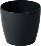 Chomik Vază rotundă Magnolia 210 mm neagră*42043 (CH-LAM42043)