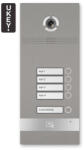 BAS-IP BI-04FB SILVER - Panou de intercomunicare IP, 4 apartamente, UKEY, SIP 2.0 - BasIP (EC-28535)