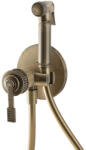 SAPHO VERSI falsík alatti bidézuhany, kézizuhannyal és gégecsővel, bronz (RV013/18) (RV013/18)