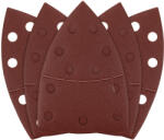 GRAPHITE Tépőzáras csiszolópapír, vas 102 x 152 mm, P180, 5 db, 11 lyukkal 58T306 (58T306)