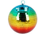 GoDan Glob disco curcubeu, diametru 20 cm, decor petrecere GD1025 Articole pentru decor (GD1025)