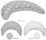  Félhold párna szürke csillag