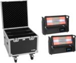  EUROLITE Set 2x LED IP Mega PIX Strobe 714 SWING + Flightcase with wheels (20001064)