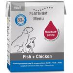 PLATINUM Menu Fish+Chicken - nedvestáp felnőtt kutyák számára 375 g - csui