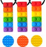  HztFashionStore szilikon szenzoros rágóka többszínű (Hzt-45)