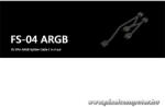 ID-COOLING RGB elosztó - FS-04 ARGB (1 db bemenet , 4 dbkimenet 3pin PWM) (FS-04 ARGB) - pixelcomputer