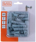 Black & Decker Tipli készlet 10x50mm 40db Black&Decker (BXCHSF7003) - barkacsoazis