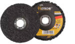 HOTECHE Csiszolókorong / négertárcsa 125x22, 23mm fémhez fekete habosított Hoteche (550603)