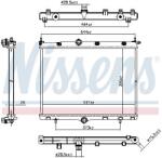NISSENS Chladič motora NISSENS 607246 (607246)