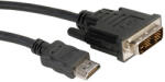 Roline Kábel DVI - HDMI, DVI-D 18+1, 2K@60Hz, M/M, 3m, fekete (11_04_5532-20)