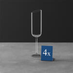 Villeroy and Boch V&B NewMoon Glass pohár szett 4részes pezsgős (11-3653-8130)