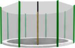 AGA Védőháló 366 cm 8 rúdhoz Fekete háló / Sötétzöld (MR1512OUT-8DG)