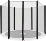 AGA Védőháló 220 cm 6 rúdhoz Fekete háló / Fekete (MR1507OUT-6Black)