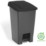  Planet Szemetes kuka pedálos műanyag 70 literes antracit/fekete UP228-216