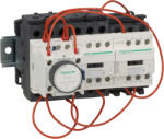 Schneider Electric 25kW (400V), csillag-delta indító mechanikus retesszel, szerelőlapon LC3D32AP7