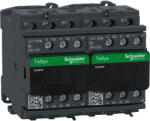 Schneider Electric Kisfogy. DC, 4kW/9A (400V, AC3), csavaros csatlakozás, 1Z+1NY LC2D09BL