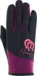 Roeckl Keysoe gyermek lovaglókesztyű, fekete/lila - 5