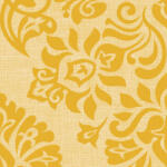 Mank Textilhatású szalvéta 40x40 cm 50 lap/csomag - Rex arany