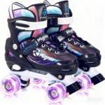 Mignor Klasszikus Görkorcsolya 4 Méretben Állítható Gyerekeknek, Megvilágított Kerekekkel (MIG702)