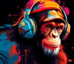 Alkotásutca A dzsungel hangja - Számfestő készlet kereten 40x50