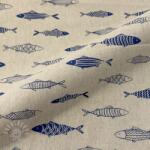  Dekorációs anyag Linenlook premium Fish Swimming School