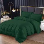 Pucioasa Ágyneműhuzat damaszt gumis, Bright V4, Finom pamut (flanel), Sötétzöld, 180x200 (DJHN2P-72713)