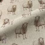  Dekorációs anyag Linenlook Pen Drawing Sheep digital print