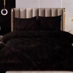 Dormy Ágyneműhuzat, 6 részes, Plise, fekete, finom pamut (SEP-75740)