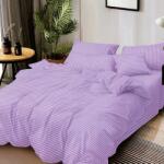 Pucioasa Damaszt ágyneműhuzat, Elden, lila, finom pamut (SEP-75818)