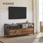 VASAGLE TV-szekrény, Vasagle, Antik, 120x40x50 cm (LTV300B01-LR)