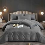 Dormy Ágyneműhuzat-garnitúra 6 részes, Damasc Straight V1, Finom pamut (flanel), Szürke (JO-72657)