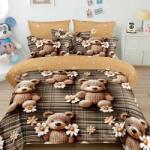 Dormy 3D gumis ágyneműhuzat, Morris, finom pamut, 180x200 (PRV4P3D-75901)