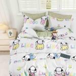 Dormy Egyszemélyes ágyneműhuzat, Vance, Finom pamut (flanel) (JO1P-63329)