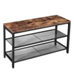 VASAGLE Cipőtárolós pad, Vasagle, 80x30x44.5cm (LBS74X-LR)