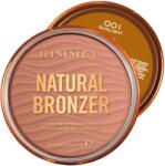 Rimmel Natural Bronzer Bronzosító púder világosító hatással 001 Sunlight (3616301173045)