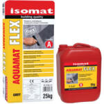 Isomat AQUAMAT FLEX - Mortar Hidroizolant Flexibil pentru Terase, Balcoane, Rezervoare 33 kg (ISM-214705)