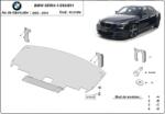Scut Motor - Румъния Метална кора под двигател и радиатор за BMW 5 Ser (E60) M-пакет от 2003 до 2010 (73596)