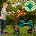 Polydron Óriás Octoplay készlet - földszínek 1 (PD-80-1040)