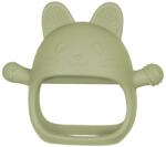 APPEKIDS Jucarie pentru dentitie din silicon, appekids, manusa kitty - raw green (AK276050)