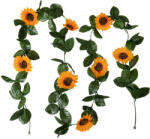 Clayre & Eef Ghirlanda Floarea Soarelui artificiala 200x14x5 cm (6PL0356)