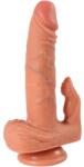  Пенис вибратор с клитор стимулатор, 21, 6см. - Julian Dildo (D-243032)